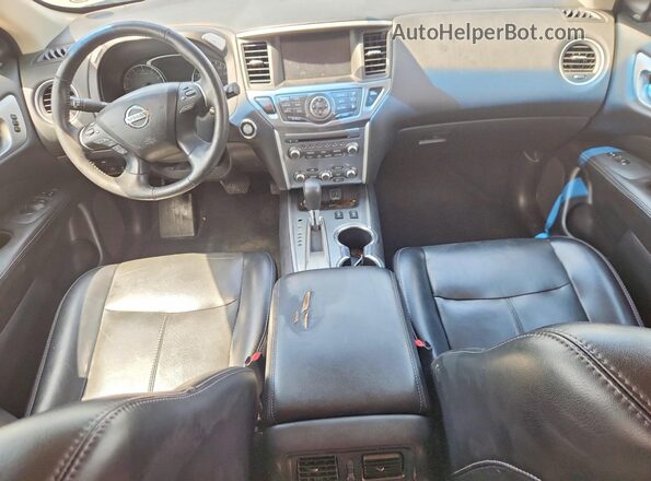 5N1DR2MN7KC604554 2019 NISSAN PATHFINDER Black Widok zestawu wskaźników