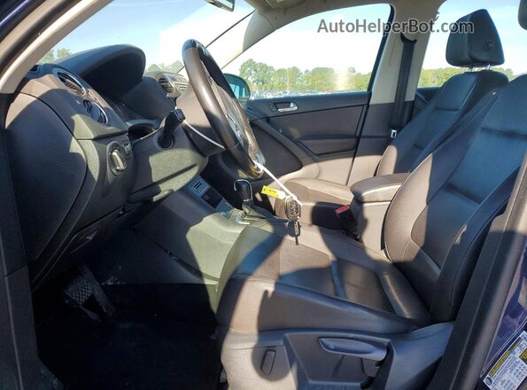 WVGBV7AX0GW601152 2016 VOLKSWAGEN TIGUAN Blue წინა პანელის ხედი