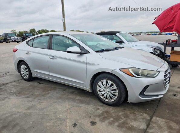 5NPD74LF6HH166591 2017 HYUNDAI ELANTRA Silver Widok z przodu