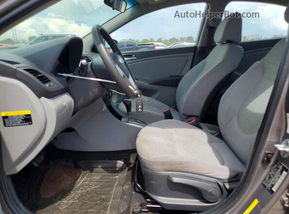KMHCT4AE6HU360153 2017 HYUNDAI ACCENT Бежевый Вид панели приборов