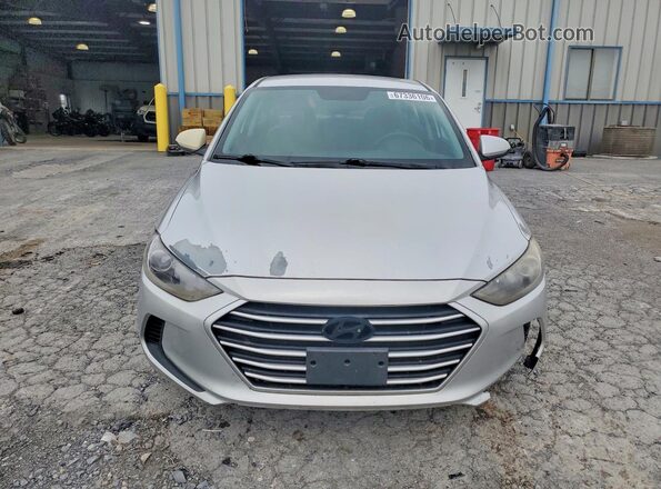 5NPD74LF7HH183609 2017 HYUNDAI ELANTRA Silver Rear view