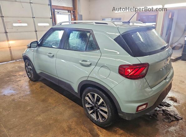 KMHRC8A32SU398521 2025 HYUNDAI VENUE Turquoise Задня права чверть