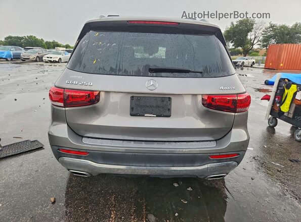 W1N4M4HB0NW234185 2022 MERCEDES-BENZ GLB-CLASS Gray Widok wnętrza z przodu