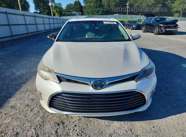 4T1BD1EB2GU053312 2016 TOYOTA AVALON White Հետևի տեսք