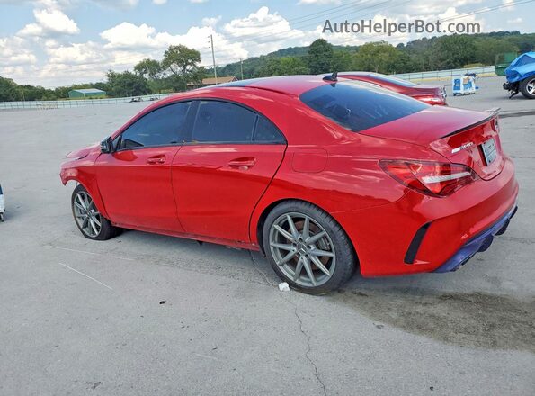 WDDSJ5CB6JN515482 2018 MERCEDES-BENZ CLA-CLASS Красный Задняя правая четверть