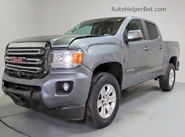 1GTG5CEN2J1297063 2018 GMC CANYON Gray Задня права чверть