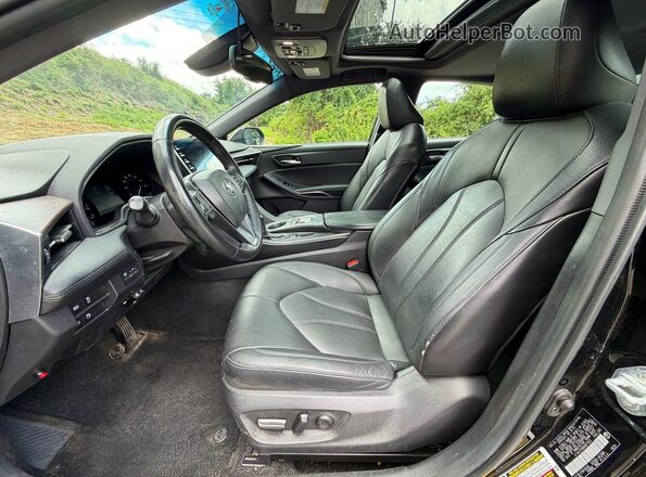 4T1AZ1FB6NU077623 2022 TOYOTA AVALON Black Engine compartment view