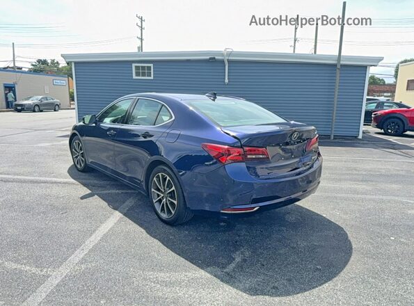 19UUB3F54HA003166 2017 ACURA TLX Blue Передня права чверть