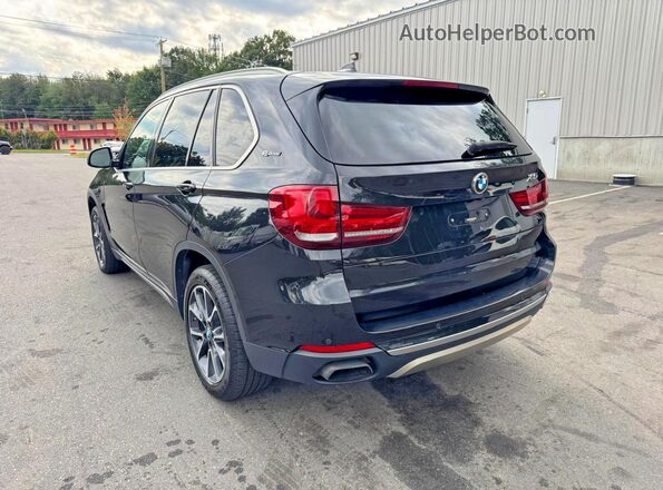 5UXKT0C31H0S81452 2017 BMW X5 Black Հետևի աջ