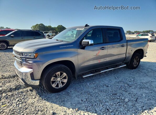 3GCPWCED7KG148459 2019 CHEVROLET SILVERADO Gray უკანა მარცხენა