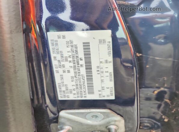 5LMCJ3C97HUL47277 2017 LINCOLN MKC Blue Սալոնի 360 աստիճան տեսք