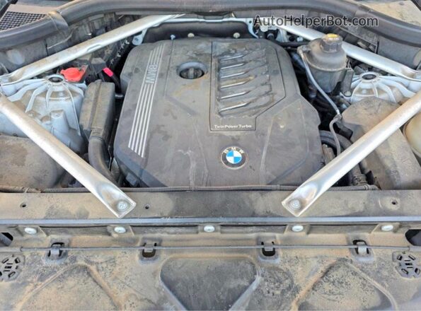 5UXCR6C55KLL37146 2019 BMW X5 White Առջևի վահանակի տեսք