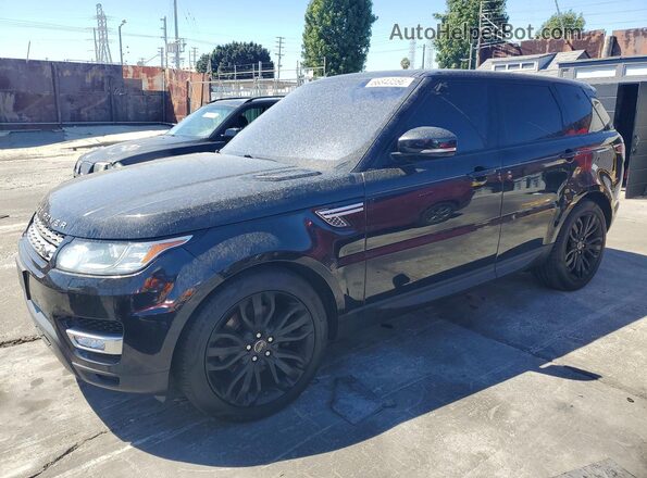 SALWR2VF0GA580243 2016 LAND ROVER RANGE ROVER Черный Задняя левая четверть
