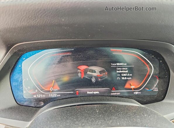 5UXCR6C08LLL65979 2020 BMW X5 Black Rear seats view
