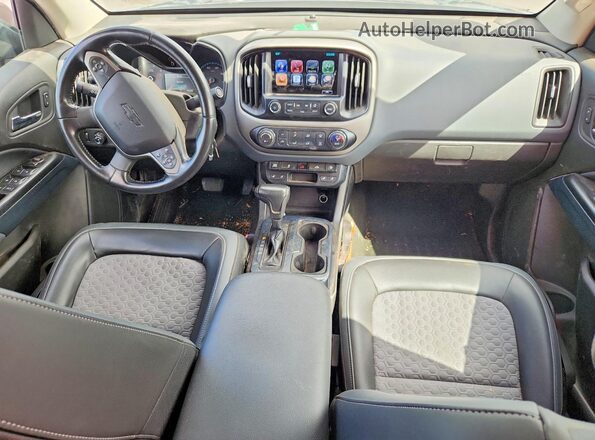 1GCPTDE18G1334943 2016 CHEVROLET COLORADO Gray ხელსაწყოთა პანელის ხედი