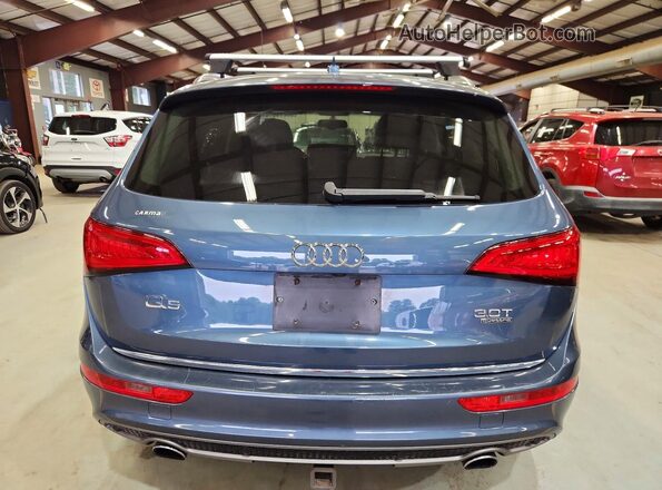 WA1D7AFP3HA044730 2017 AUDI Q5 Blue Вид салону спереду