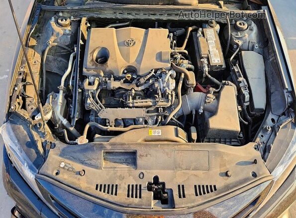 4T1G11AK3PU723566 2023 TOYOTA CAMRY Черный Вид подкапотного пространства