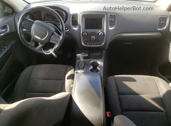 1C4RDHAG1JC225338 2018 DODGE DURANGO Black Вид щитка приладів