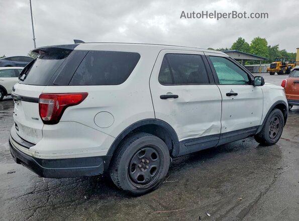 1FM5K8AR4KGB22927 2019 FORD EXPLORER White Front right