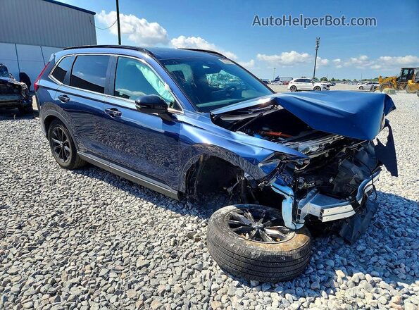 7FARS6H84RE010502 2024 HONDA CR-V Синий Вид спереди