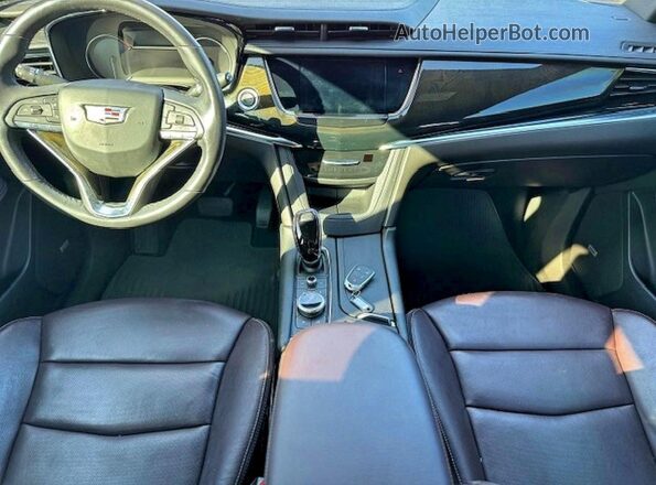 1GYKPCRSXMZ230618 2021 CADILLAC XT6 White Вид щитка приладів