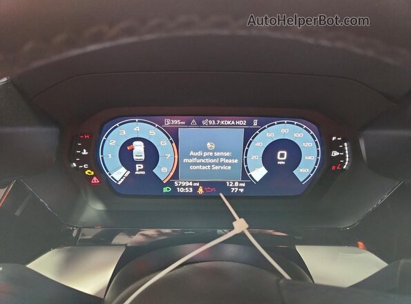 WAUAUDGY2RA124433 2024 AUDI A3 Black Vista del cuadro de instrumentos