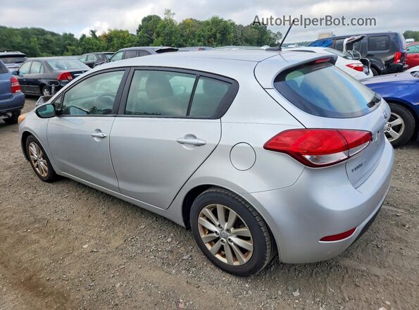 KNAFX5A82G5494847 2016 KIA FORTE Серебряный Задняя правая четверть