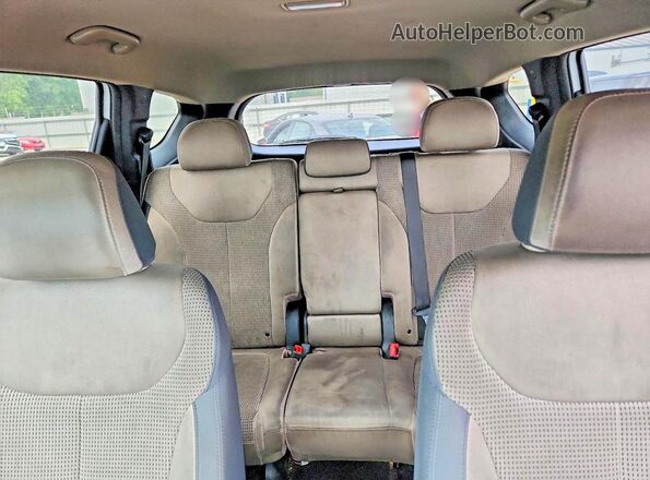 5NMS33AD0LH249583 2020 HYUNDAI SANTA Белый Вид задней части салона