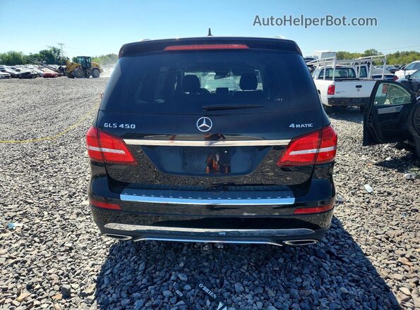 4JGDF6EE1HA745980 2017 MERCEDES-BENZ GLS-CLASS Black Вид салону спереду