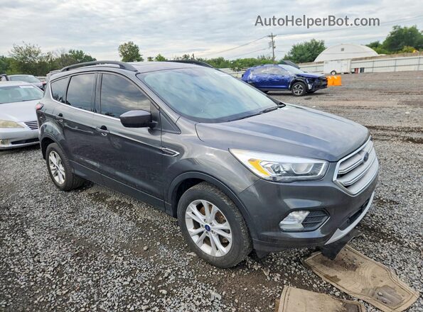 1FMCU9HD5JUB94852 2018 FORD ESCAPE Gray Вид спереду