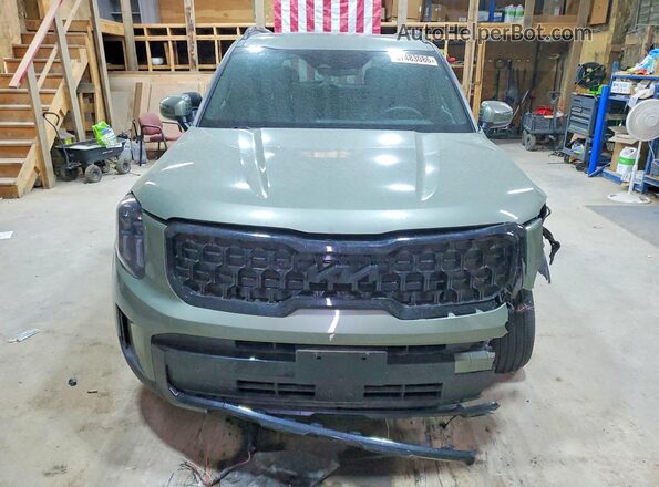 5XYP3DGC5SG662490 2025 KIA TELLURIDE Green უკანა ხედი
