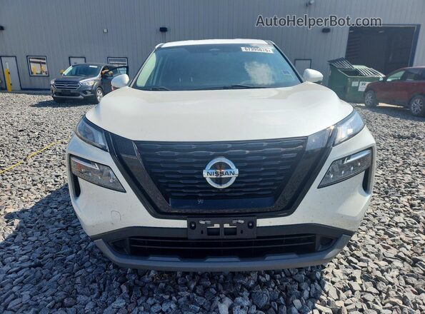 5N1AT3BAXMC734793 2021 NISSAN ROGUE Белый Вид сзади