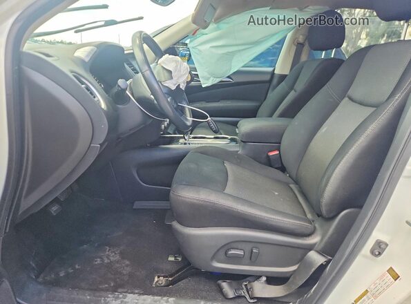 5N1DR2MN8HC654484 2017 NISSAN PATHFINDER Белый Вид панели приборов