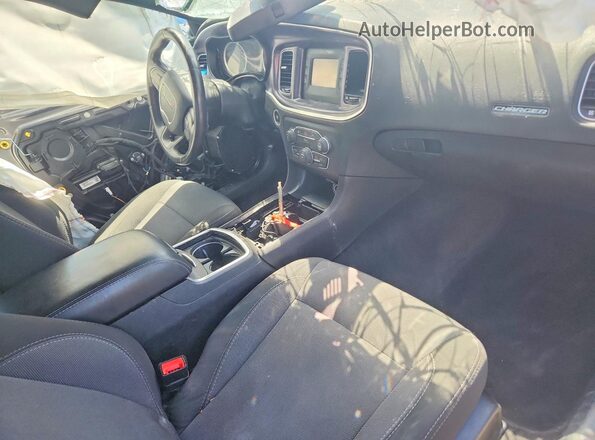 2C3CDXFG5GH151036 2016 DODGE CHARGER Gray Սարքավորումների վահանակի տեսք