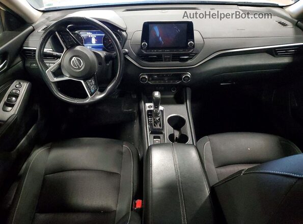 1N4BL4DW6KC149722 2019 NISSAN ALTIMA White Вид щитка приладів