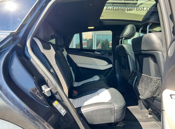 4JGED6EB6GA025301 2016 MERCEDES-BENZ GLE-CLASS Black Rear view