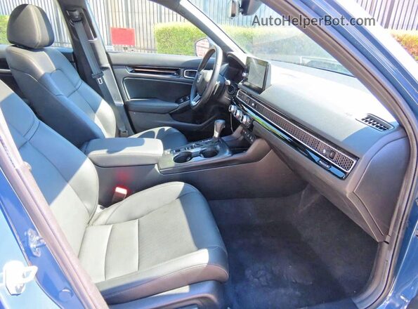 2HGFE4F85SH325565 2025 HONDA CIVIC Синий Вид сзади