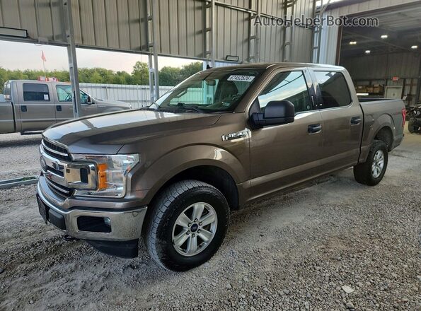 1FTEW1E40LFA21728 2020 FORD F150 Brown Tył lewy