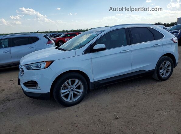 2FMPK4J91LBA77617 2020 FORD EDGE White Հետևի ձախ
