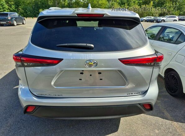 5TDKDRBH4PS042120 2023 TOYOTA HIGHLANDER Silver Вид підкапотного простору