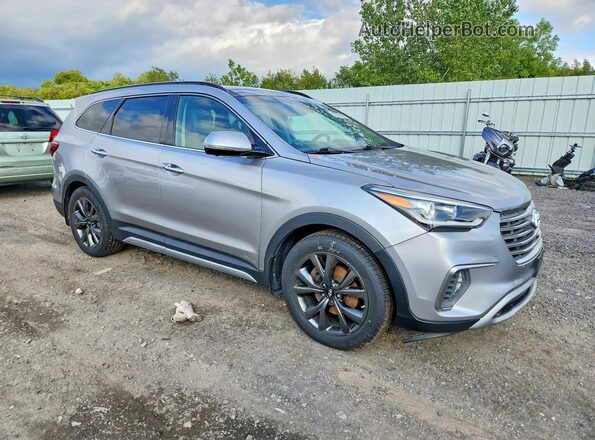 KM8SRDHF8HU179872 2017 HYUNDAI SANTA Серебряный Вид спереди