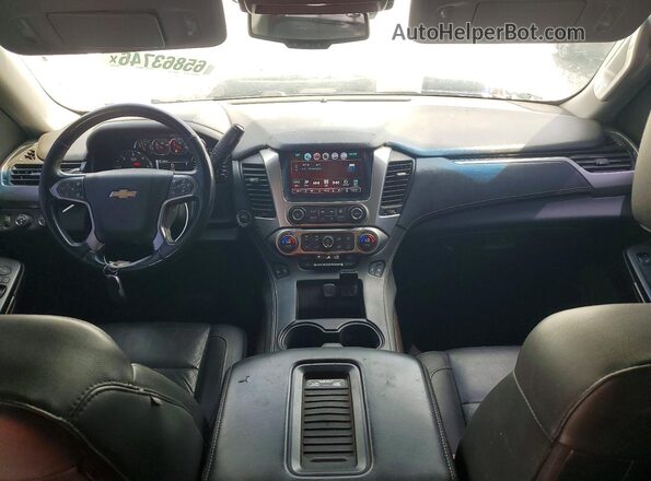 1GNSKHKCXGR371852 2016 CHEVROLET SUBURBAN White Вид щитка приладів