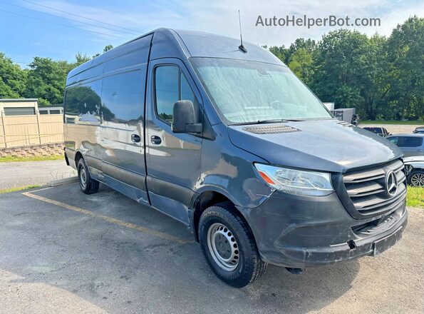 WD4PF1CD4KT012340 2019 MERCEDES-BENZ SPRINTER Blue Front view