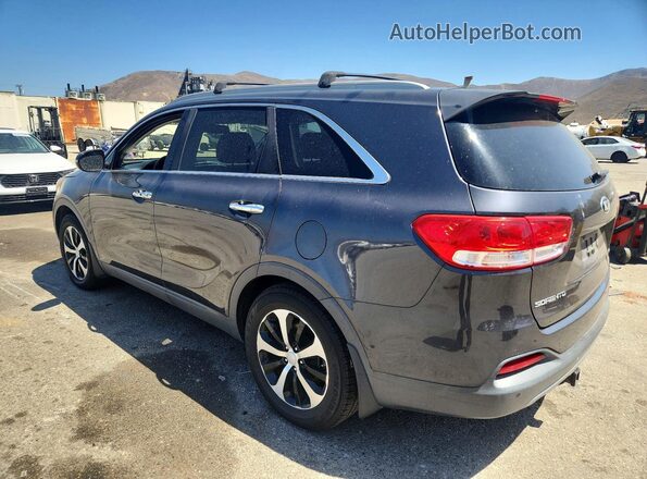 5XYPH4A5XGG044326 2016 KIA SORENTO Gray Tył prawy