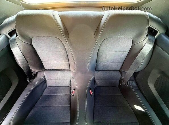 1FATP8EM1H5236809 2017 FORD MUSTANG Yellow Rear interior view