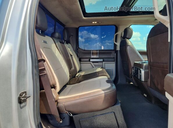 1FT7W2BT1KEC22231 2019 FORD F250 Silver Вид задньої частини салону