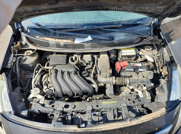 3N1CN7AP0HL859867 2017 NISSAN VERSA Black Widok komory silnika