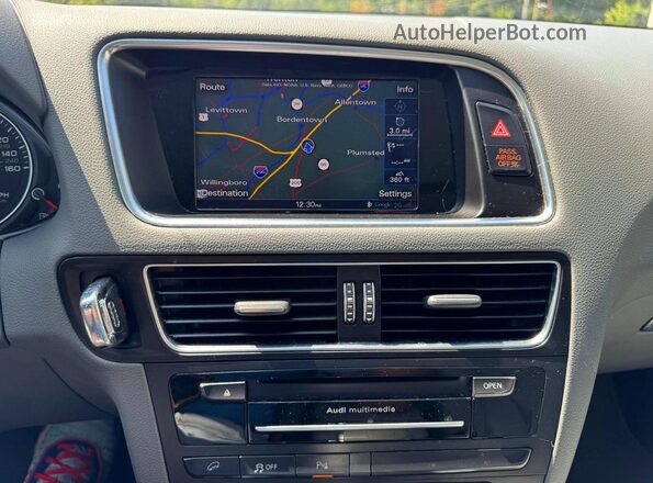 WA1L2AFP7GA140112 2016 AUDI Q5 Silver Widok zestawu wskaźników