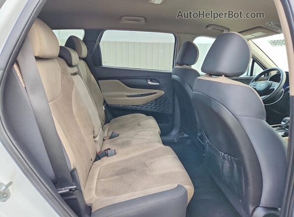 5NMS33AD0LH249583 2020 HYUNDAI SANTA Белый Вид подкапотного пространства