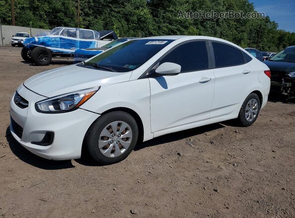 KMHCT4AE2HU344810 2017 HYUNDAI ACCENT White Tył lewy